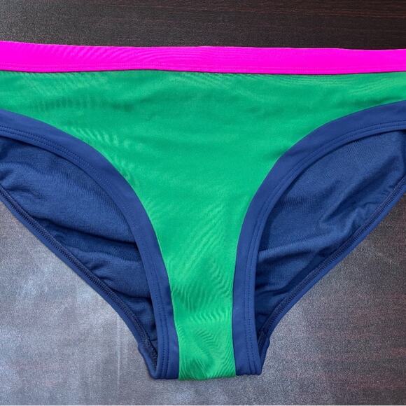 Boden Women’s Santorini Bikini Bottom Colorblock Swim bottom Size 14 - Picture 7 of 7